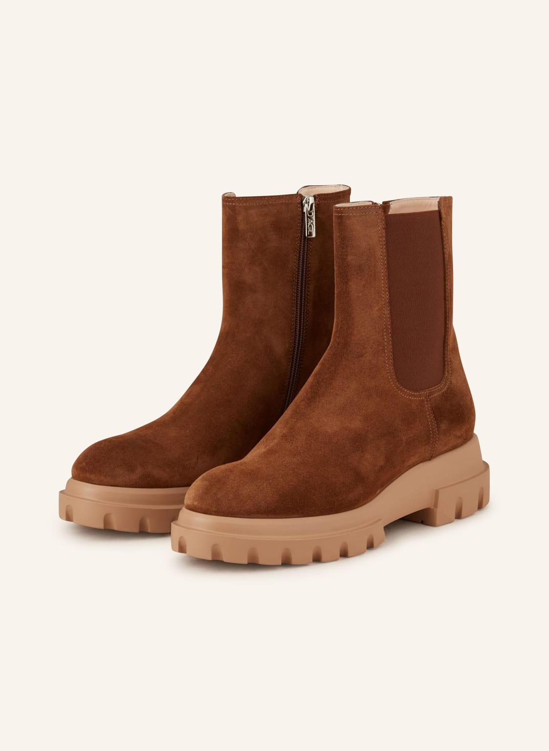 Agl Chelsea-Boots braun von AGL