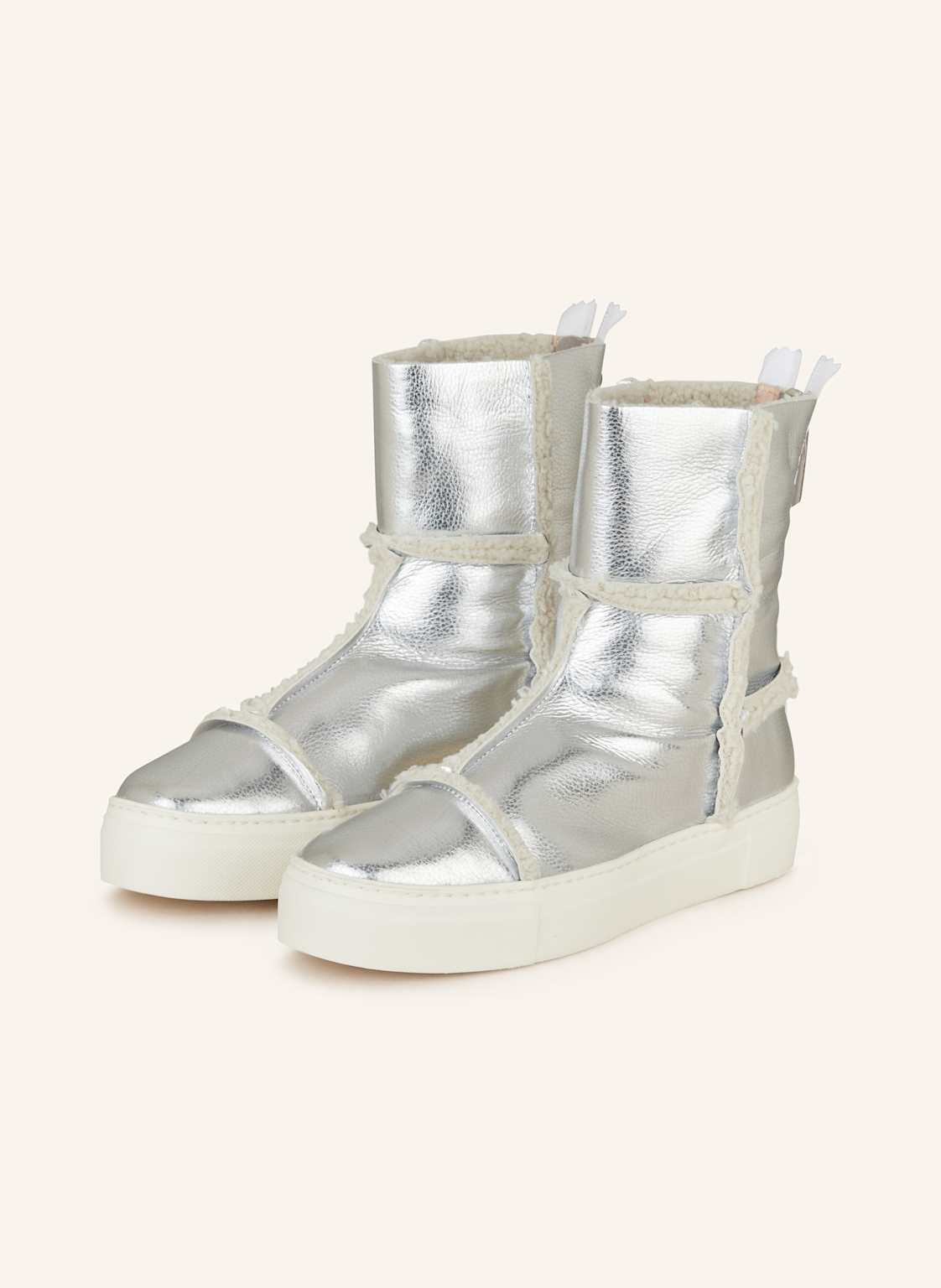 Agl Plateau-Boots Rosy silber Agl Plateau-Boots Rosy silber von AGL