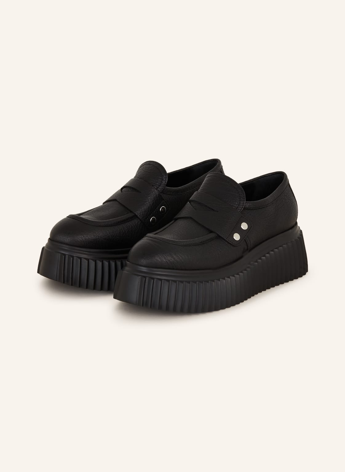 Agl Plateau-Loafer Dany schwarz von AGL