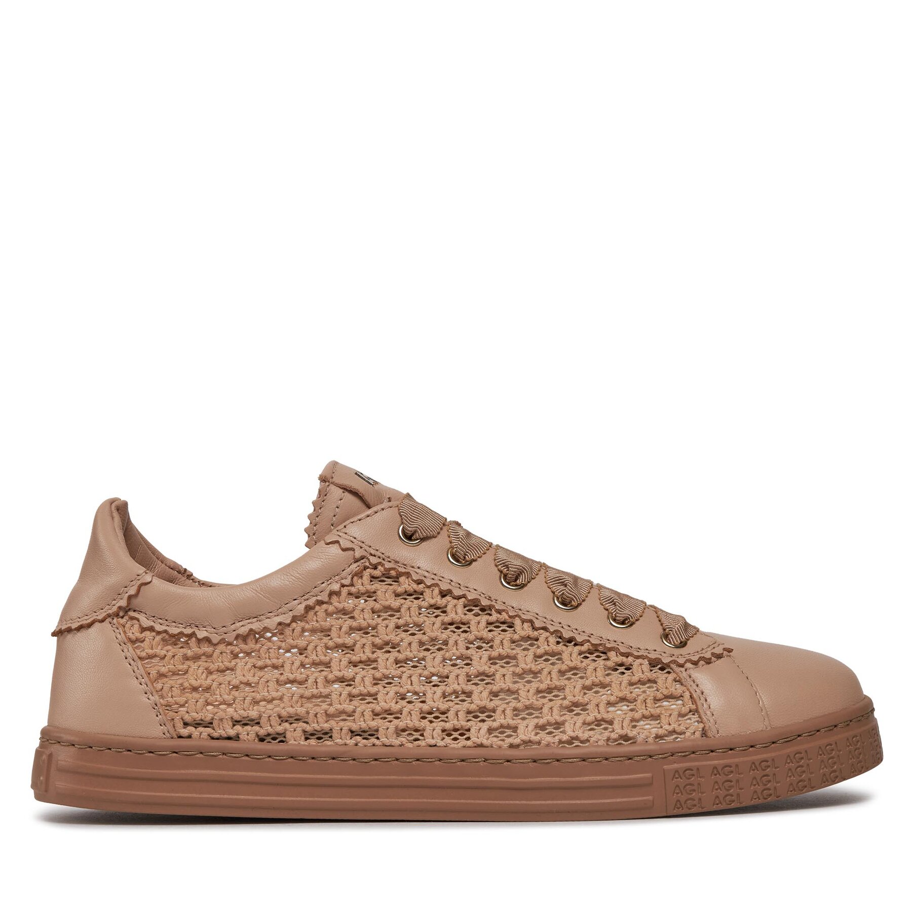 Sneakers AGL Sade Plots D936133PGK7645F680 Beige Sneakers AGL Sade Plots D936133PGK7645F680 Beige von AGL