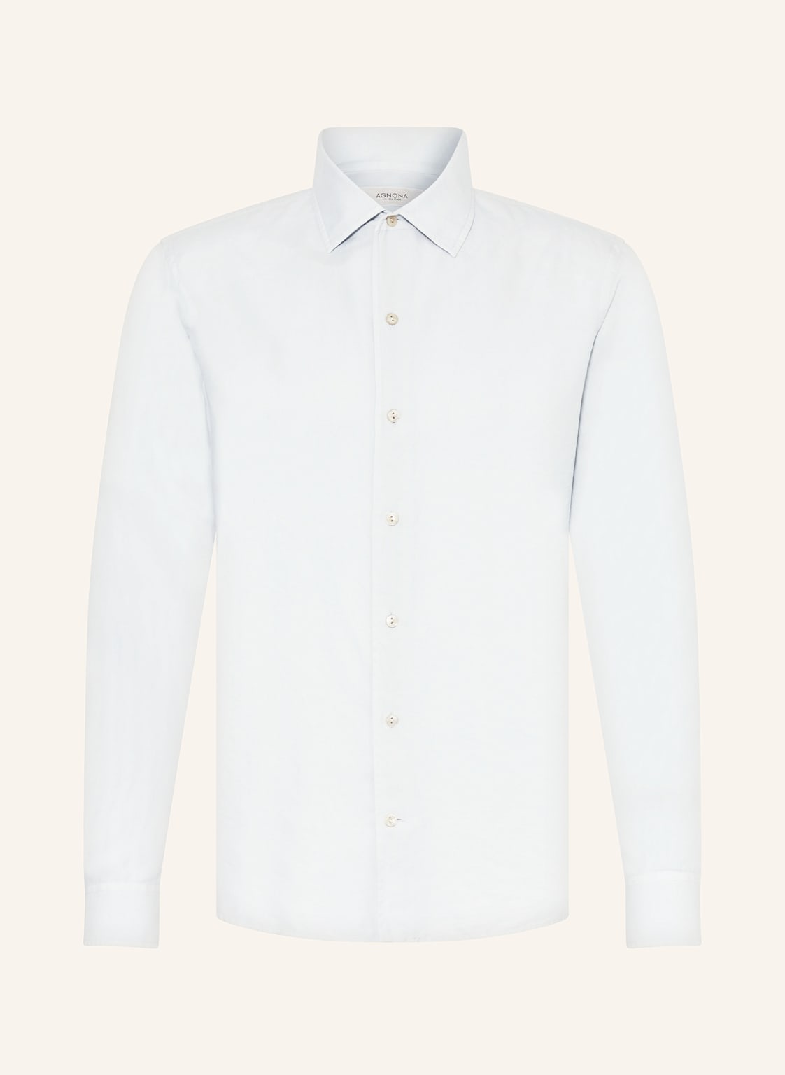 Agnona Hemd Regular Fit Mit Seide blau Agnona Hemd Regular Fit Mit Seide blau von AGNONA