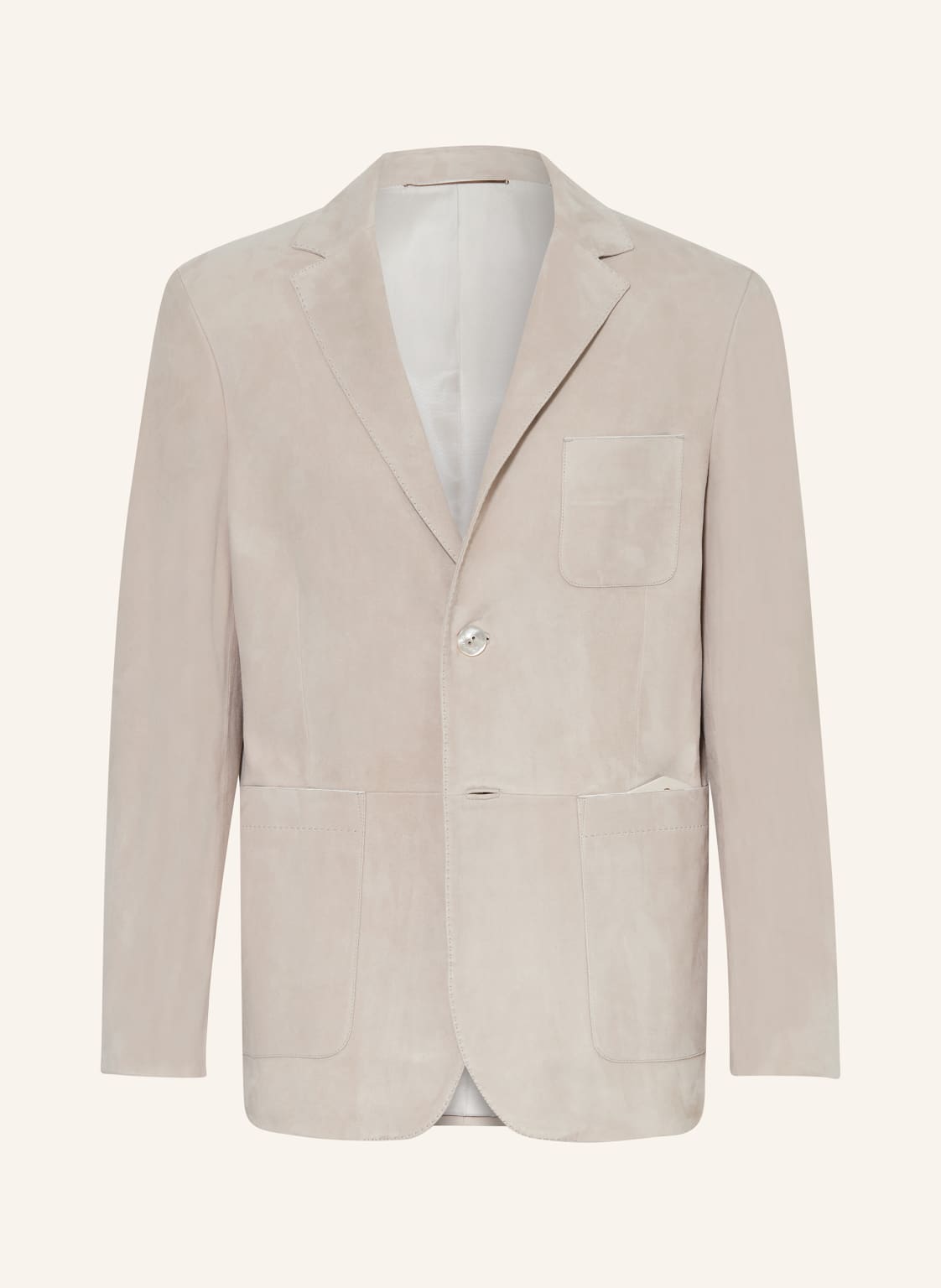 Agnona Ledersakko Regular Fit beige Agnona Ledersakko Regular Fit beige von AGNONA