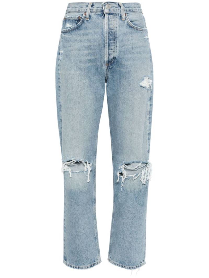 AGOLDE '90s Pinch Waist straight-leg jeans - Blue von AGOLDE