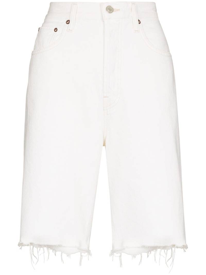 AGOLDE 90s Pinch denim shorts - White von AGOLDE