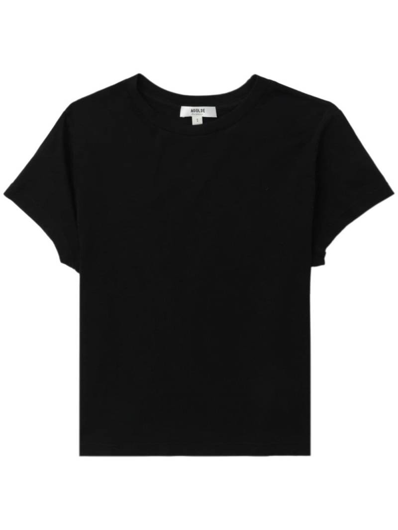 AGOLDE Adine cotton T-shirt - Black von AGOLDE