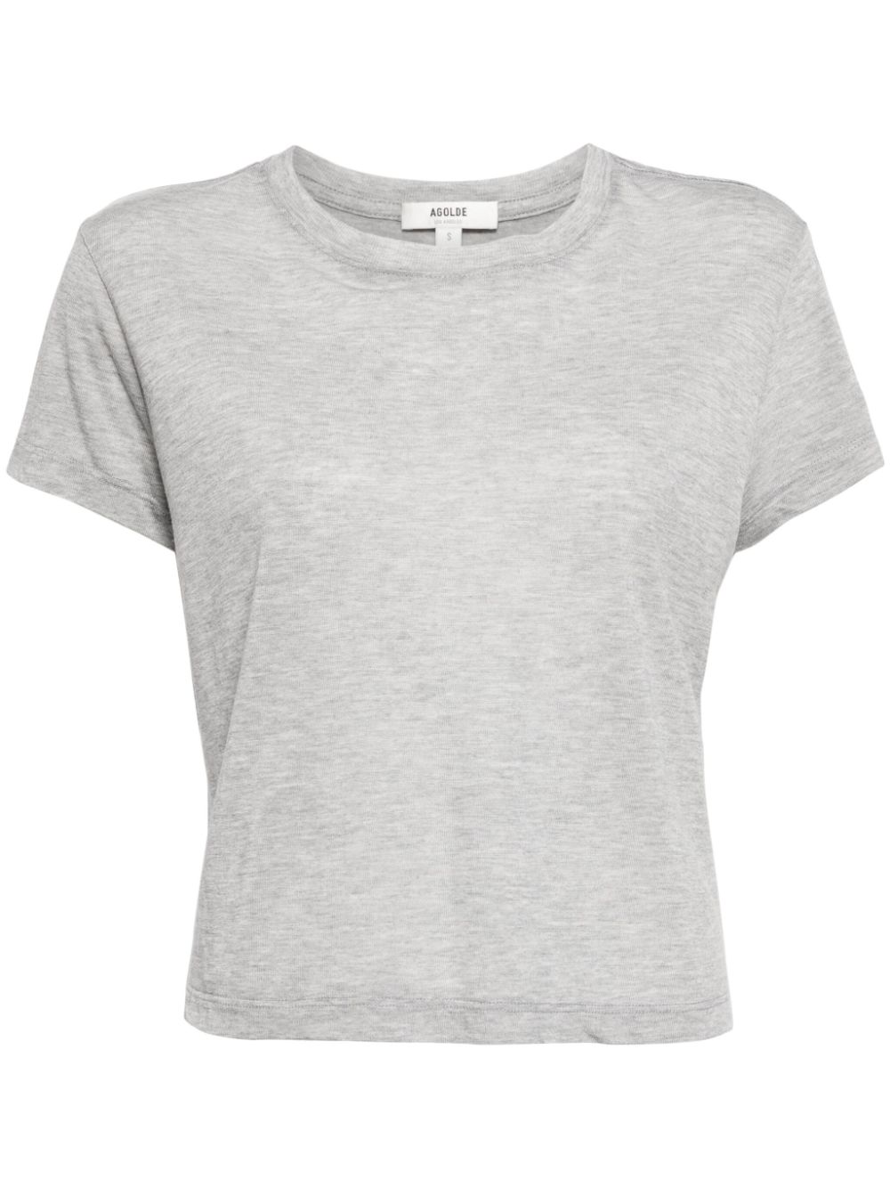 AGOLDE Adine lyocell T-shirt - Grey von AGOLDE