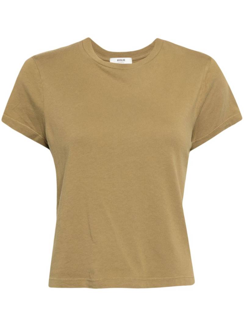 AGOLDE Adine organic cotton T-shirt - Green von AGOLDE