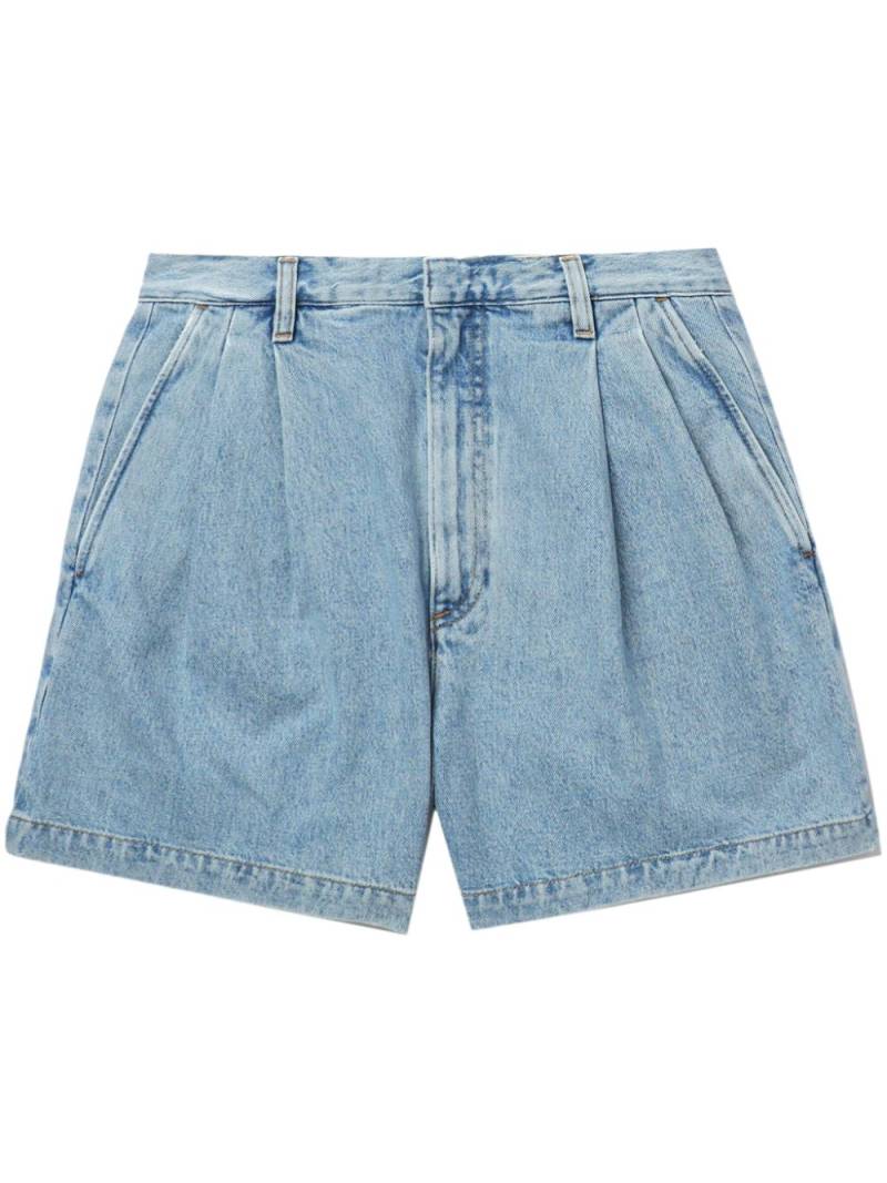 AGOLDE Becker denim shorts - Blue von AGOLDE