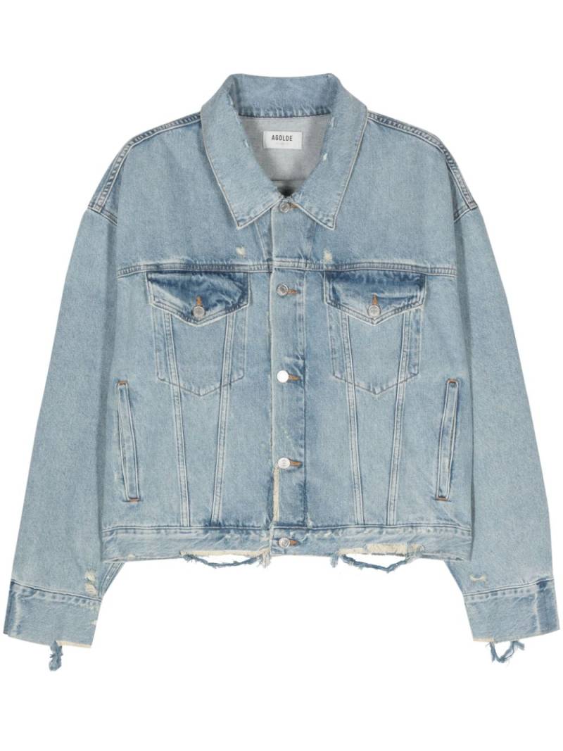 AGOLDE Dorian denim jacket - Blue von AGOLDE