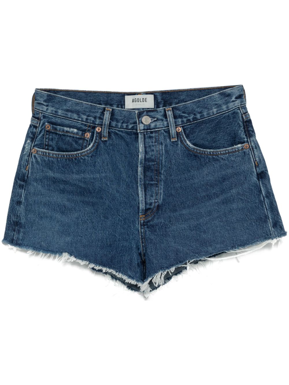 AGOLDE Parker denim shorts - Blue von AGOLDE