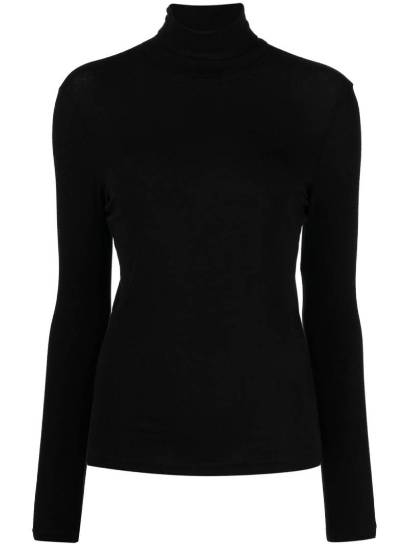 AGOLDE Pascale high-neck top - Black von AGOLDE