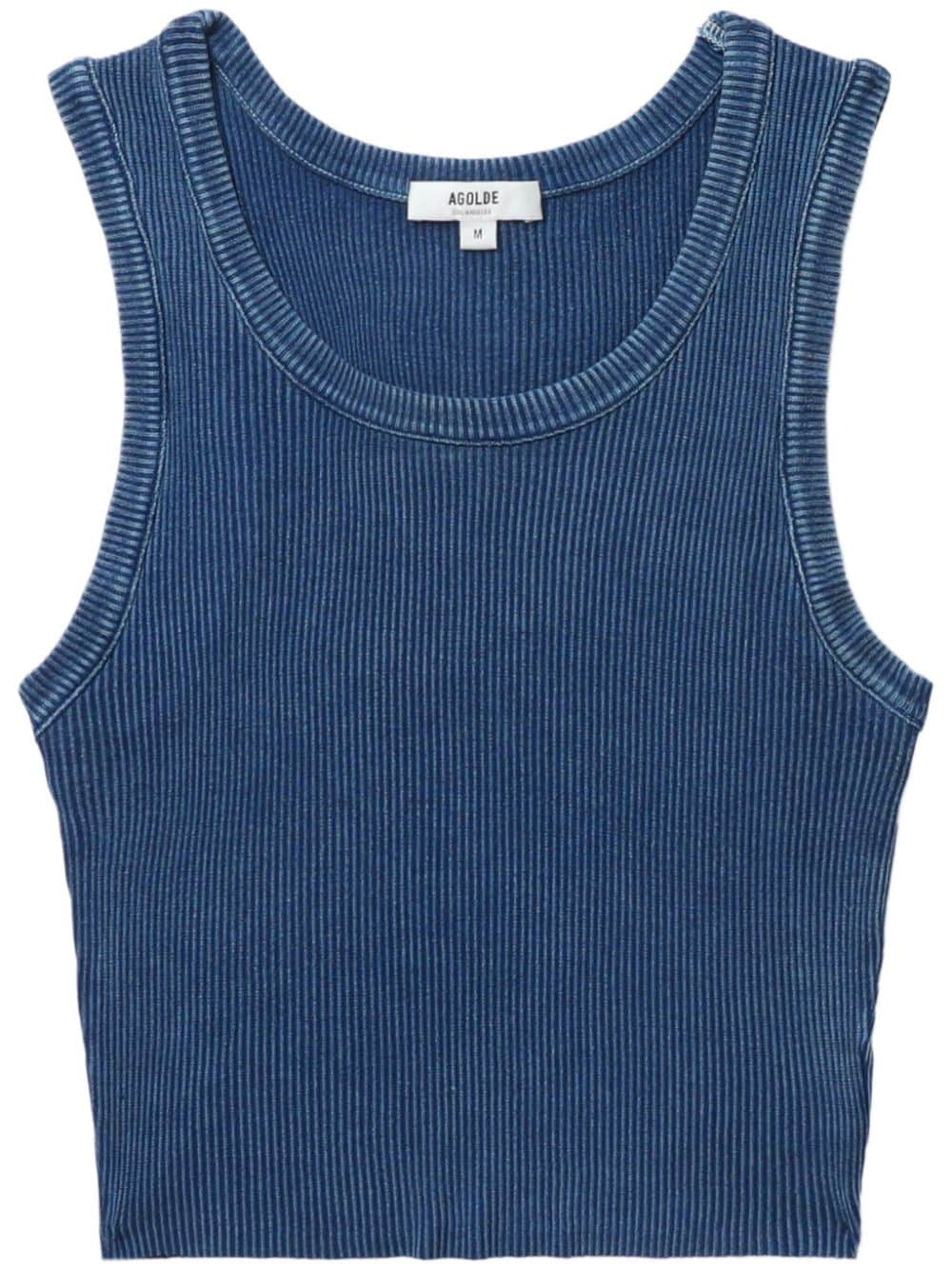 AGOLDE Poppy tank top - Blue von AGOLDE