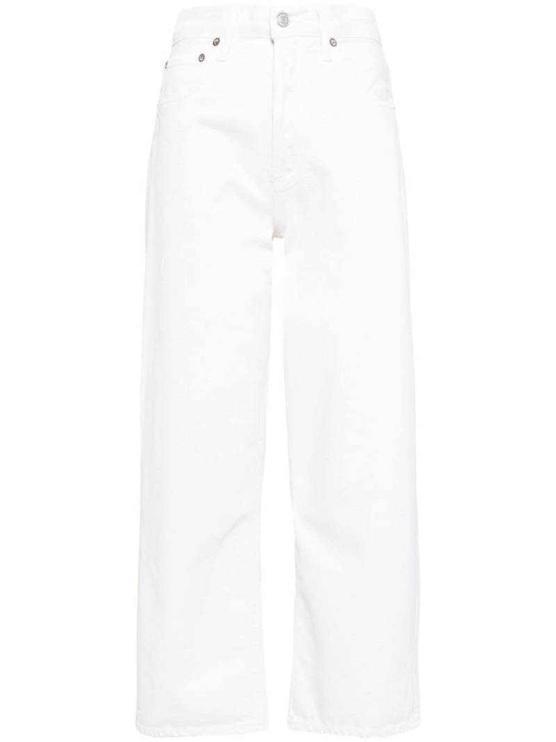 AGOLDE Ren wide-leg jeans - White von AGOLDE