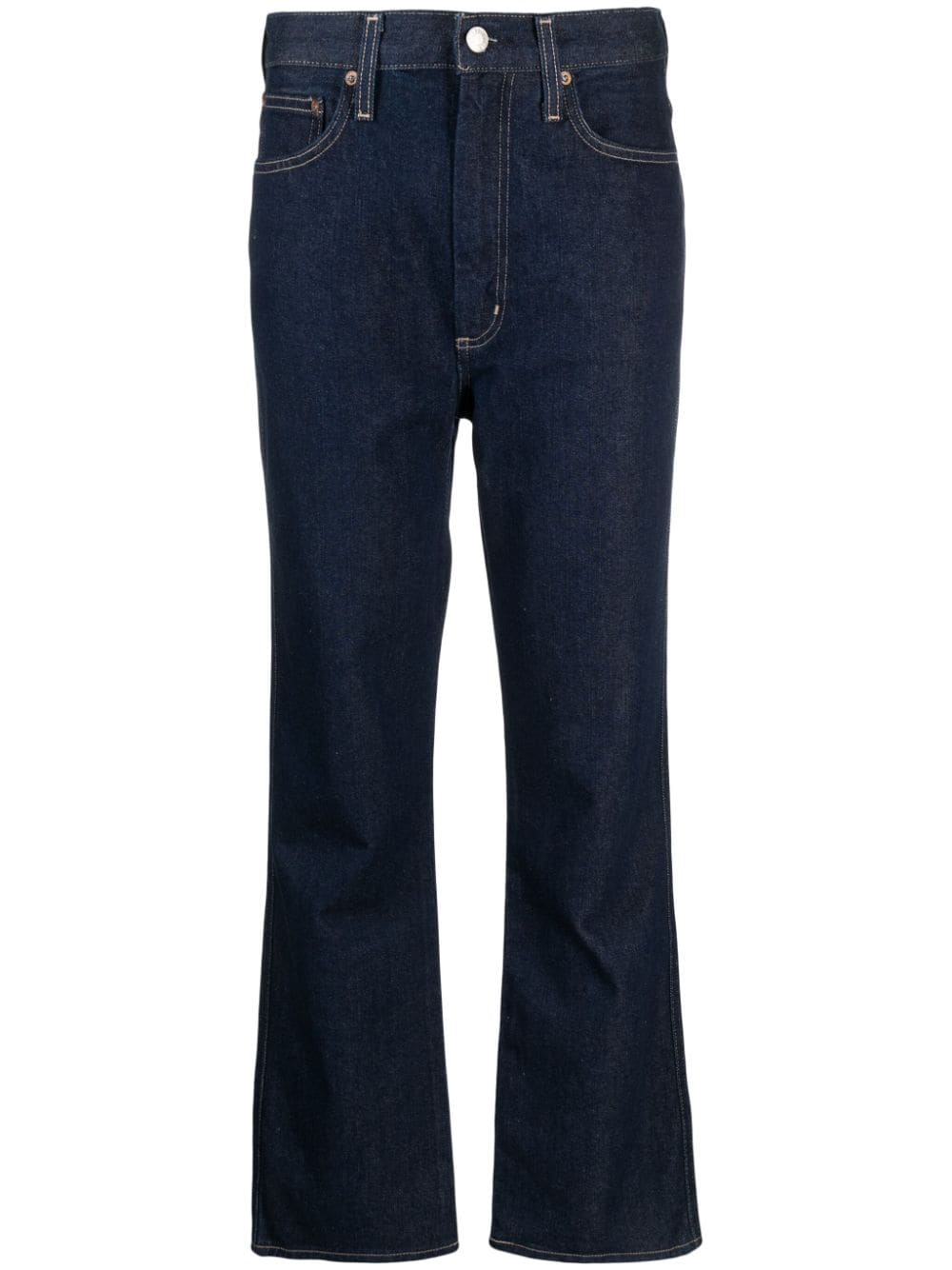AGOLDE Whisper mid-rise flared jeans - Blue von AGOLDE