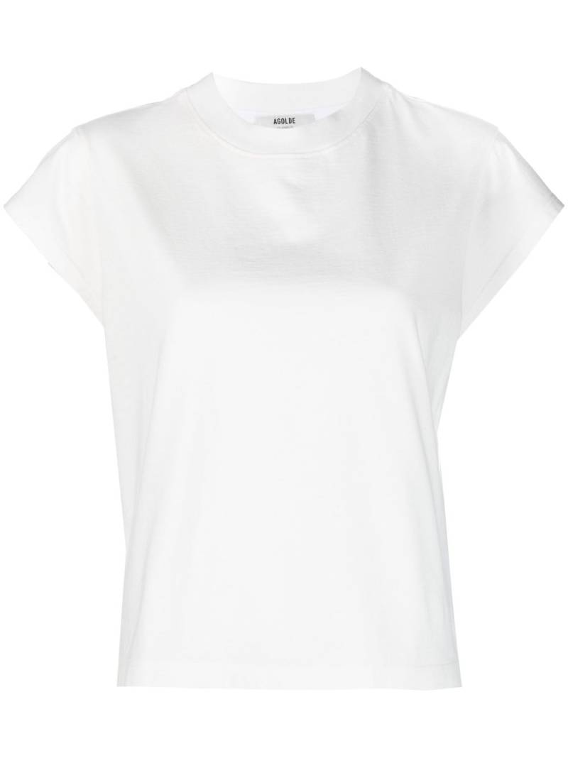 AGOLDE crew neck short-sleeve T-shirt - White von AGOLDE