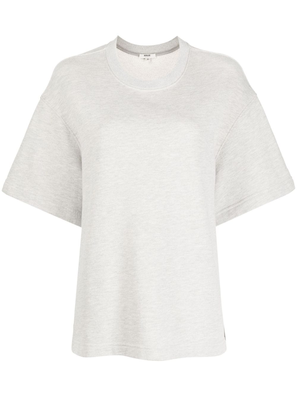 AGOLDE drop-shoulder short-sleeve sweatshirt - Grey von AGOLDE