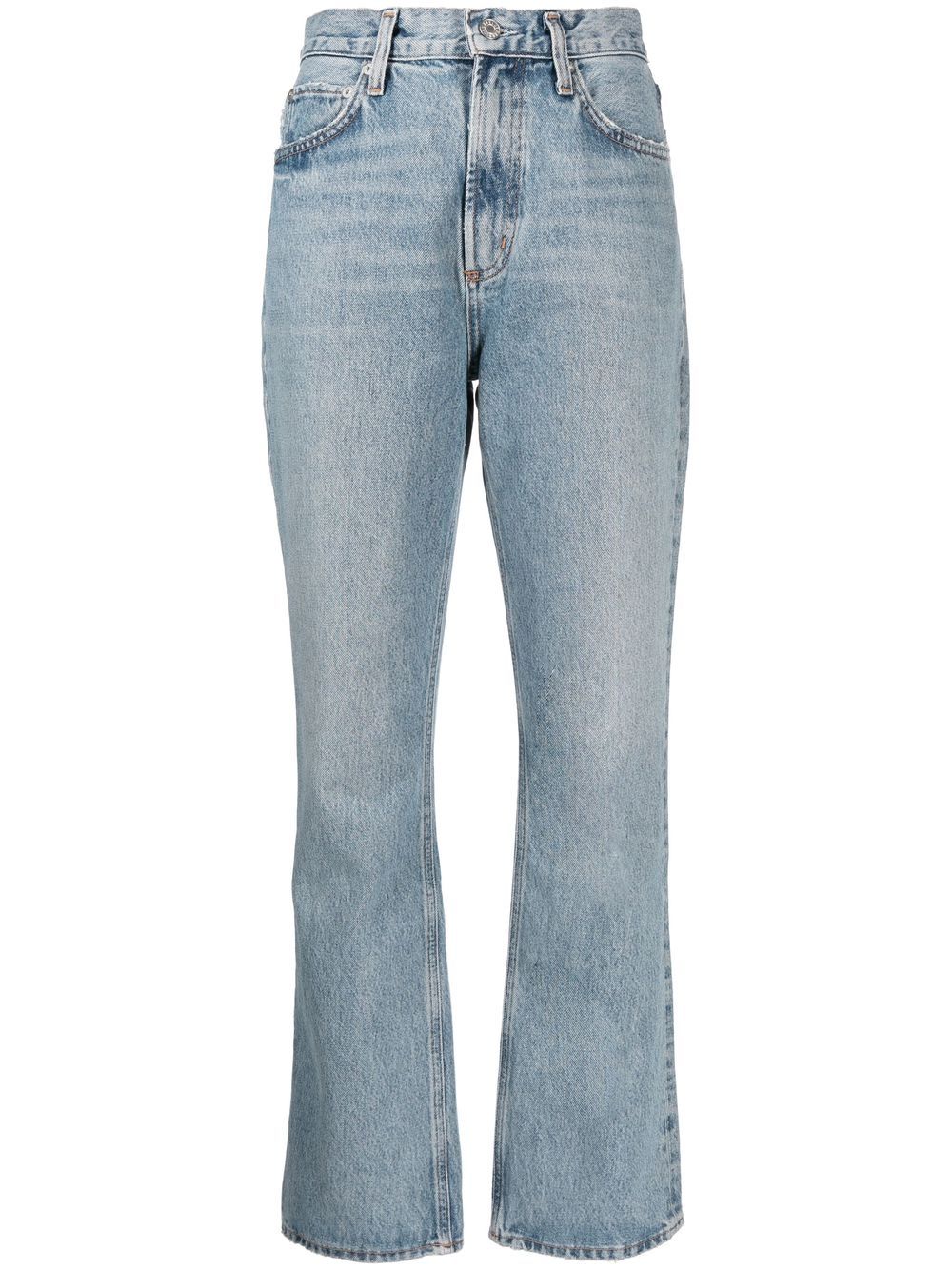 AGOLDE high-rise bootcut jeans - Blue von AGOLDE