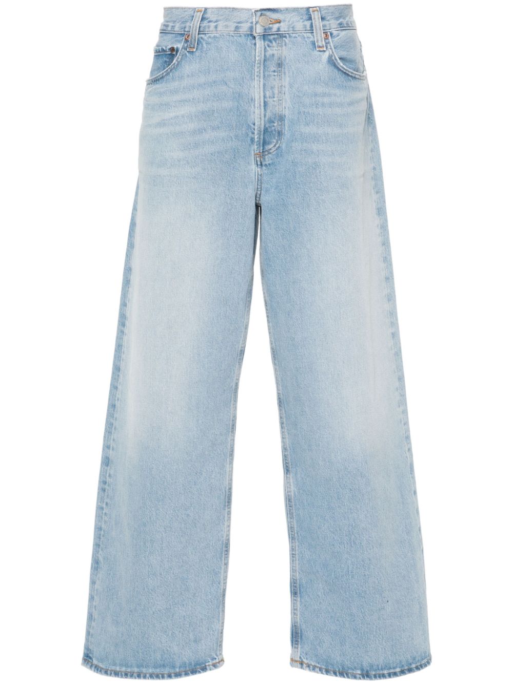 AGOLDE mid-rise straight-leg jeans - Blue von AGOLDE