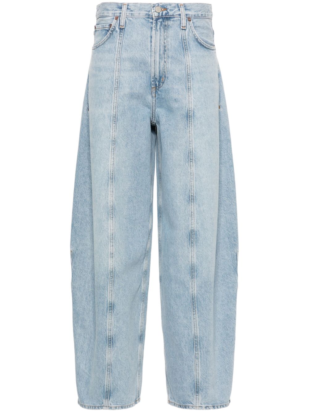 AGOLDE vertical-seamed jeans - Blue von AGOLDE