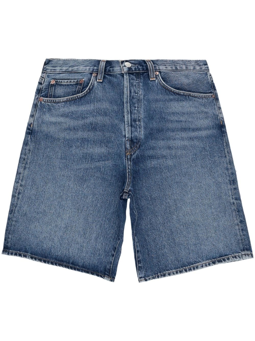 AGOLDE wide-leg denim shorts - Blue von AGOLDE