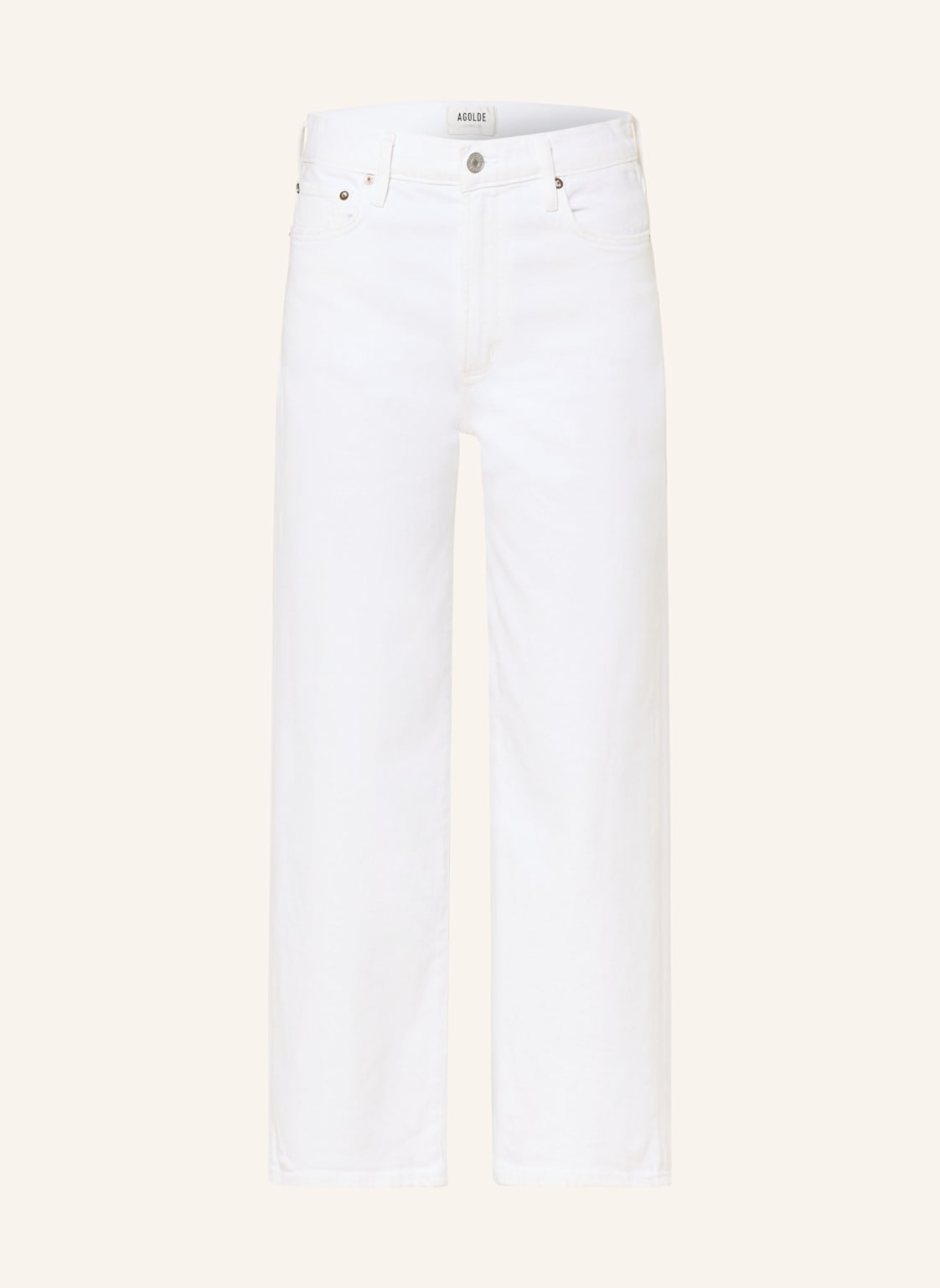 Agolde 7/8-Jeans Harper weiss von AGOLDE