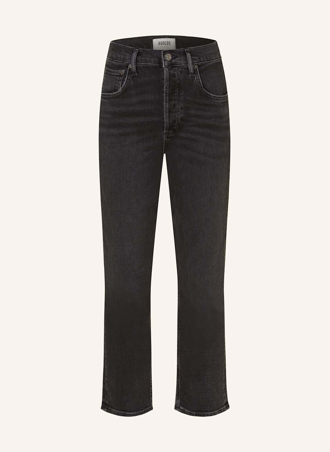 Agolde 7/8-Jeans Riley schwarz von AGOLDE