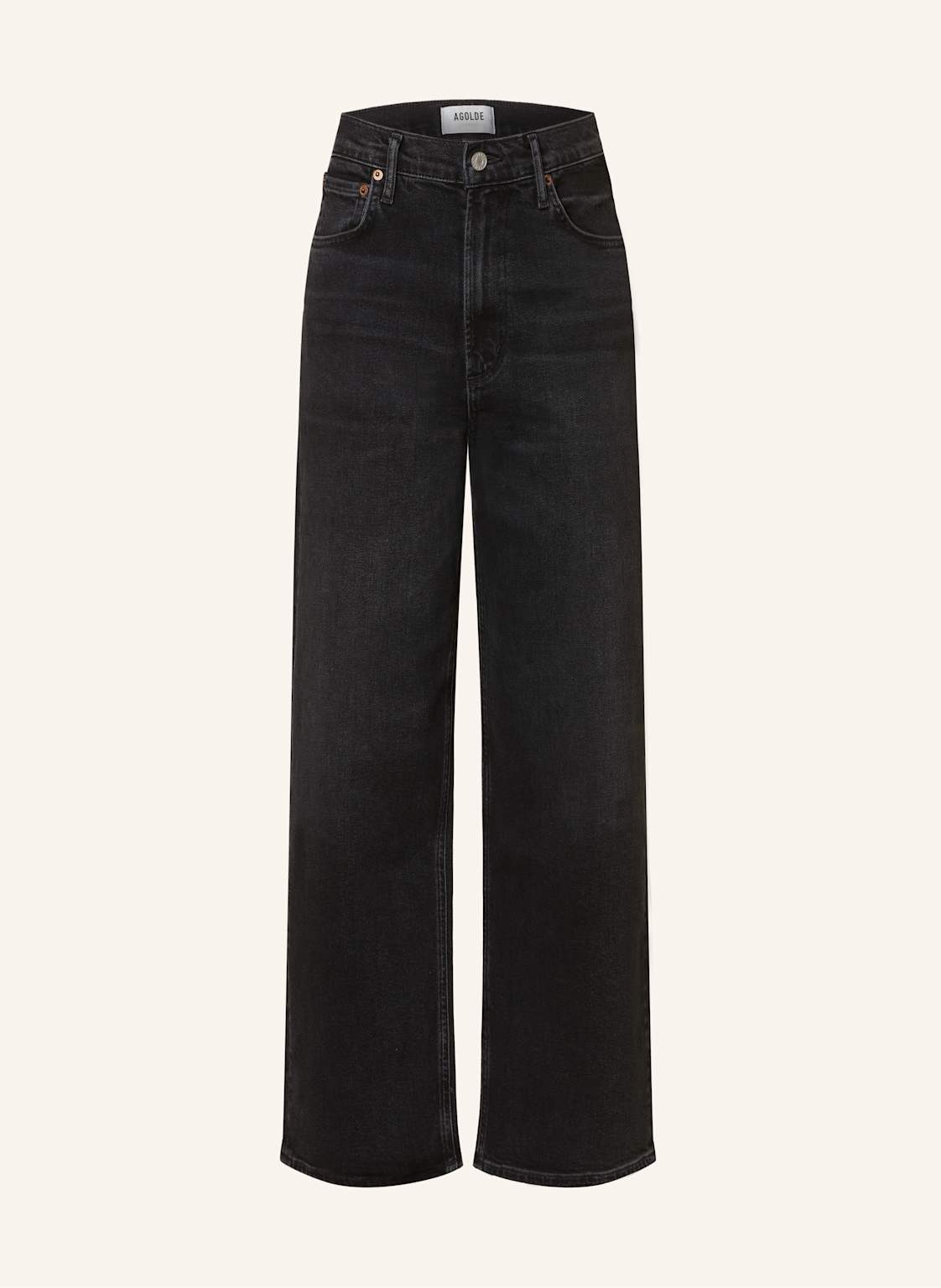 Agolde Flared Jeans Ren schwarz von AGOLDE