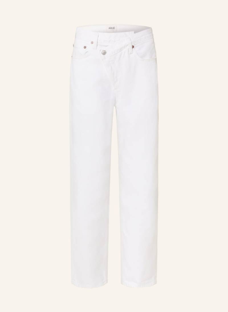 Agolde Jeans Criss Cross weiss von AGOLDE