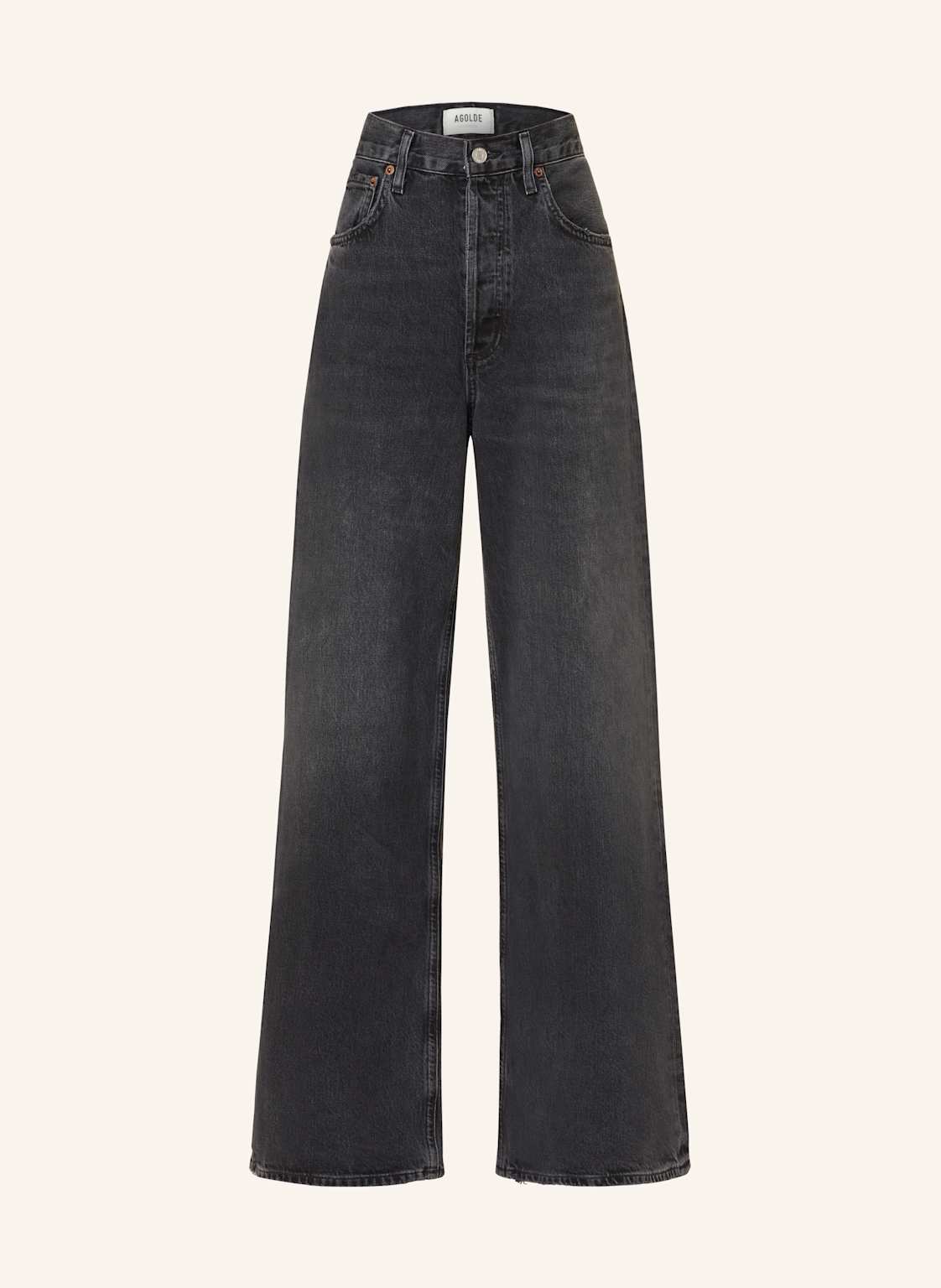 Agolde Jeans Dame schwarz von AGOLDE