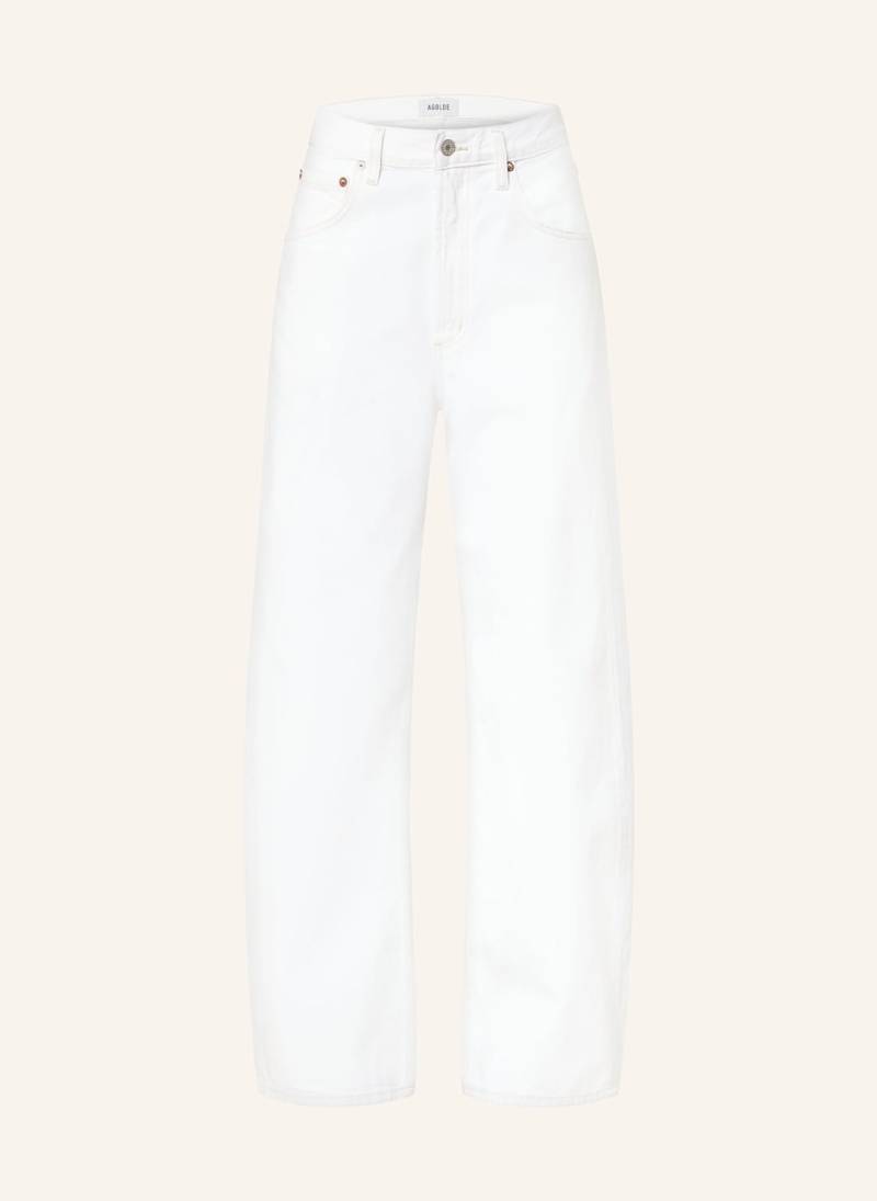 Agolde Jeans Low Curve weiss von AGOLDE