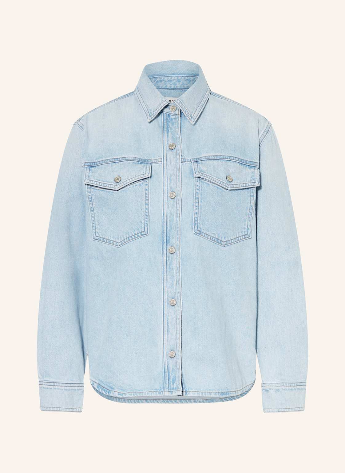 Agolde Jeansbluse Rina blau Agolde Jeansbluse Rina blau von AGOLDE