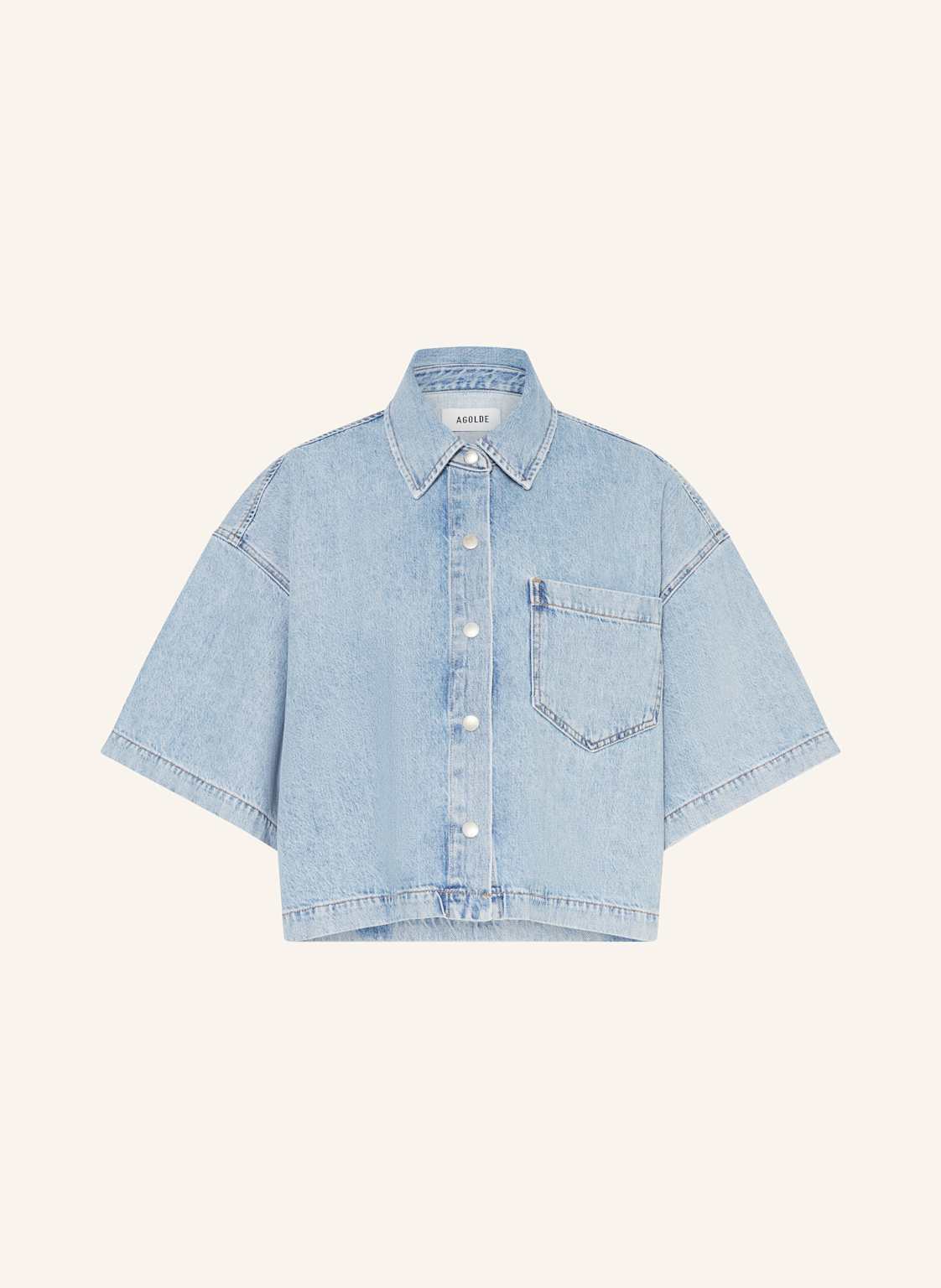 Agolde Jeansbluse Rona blau Agolde Jeansbluse Rona blau von AGOLDE
