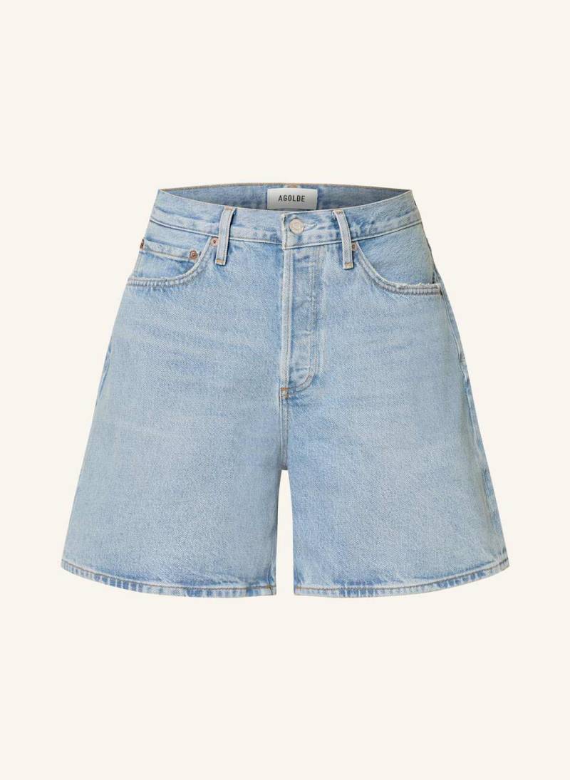 Agolde Jeanshorts Dame blau von AGOLDE