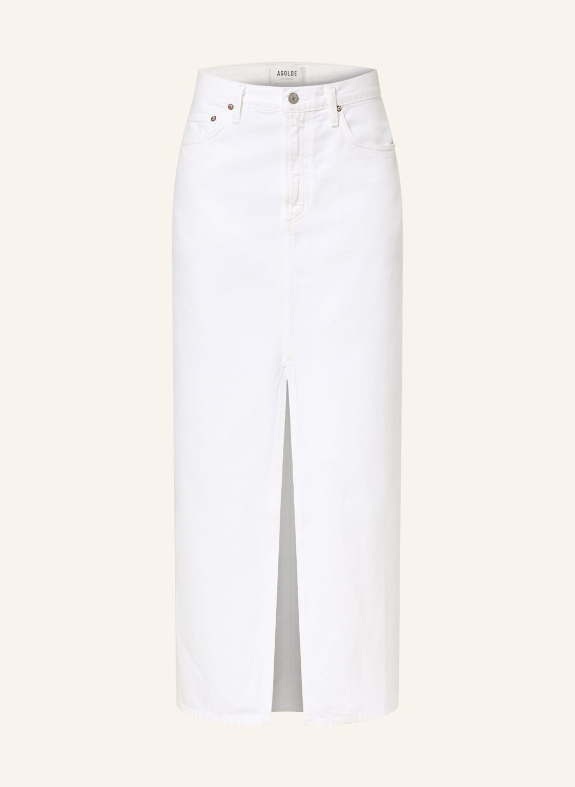 Agolde Jeansrock Leif weiss Agolde Jeansrock Leif weiss von AGOLDE