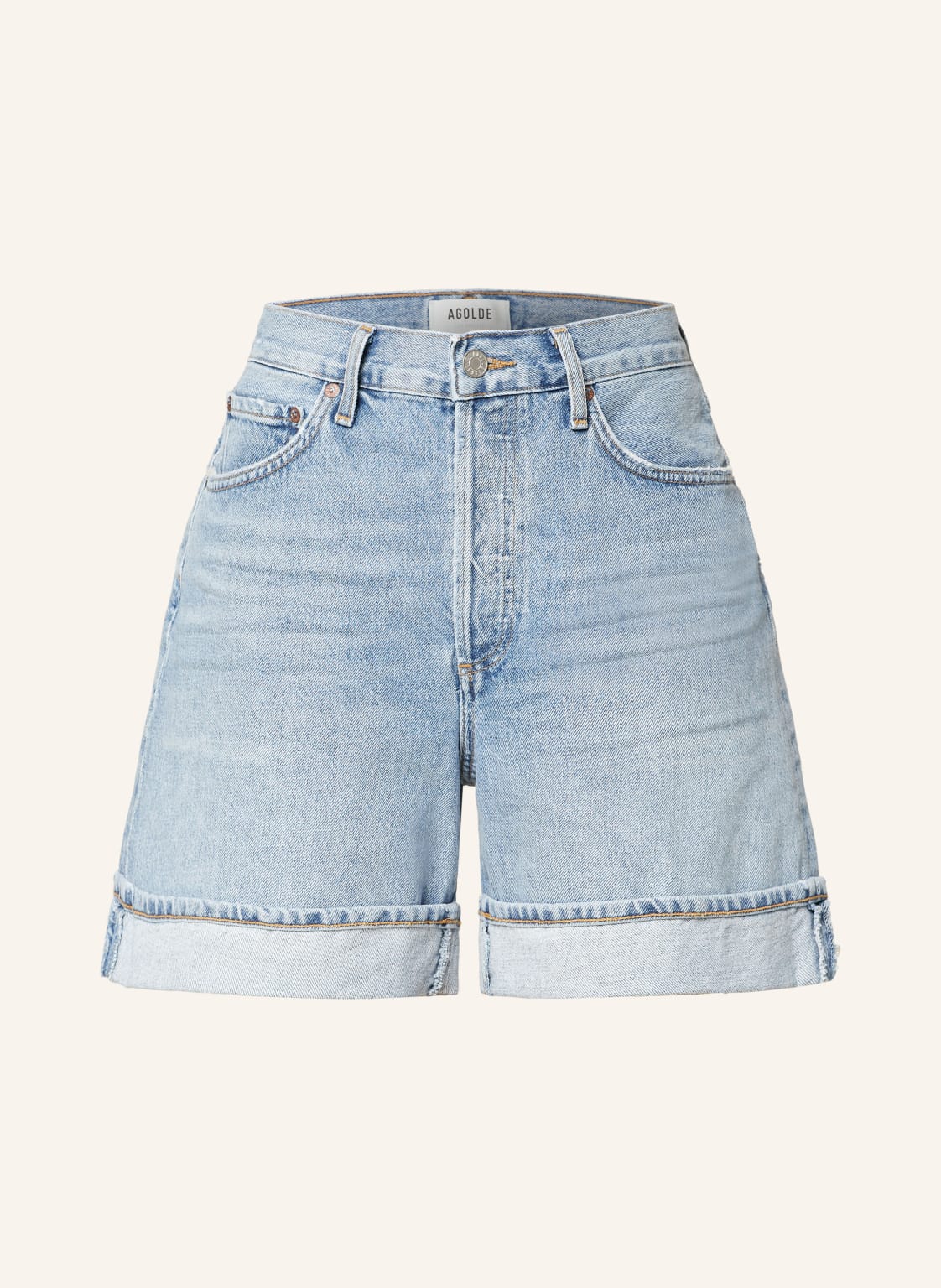 Agolde Jeansshorts Dame blau von AGOLDE