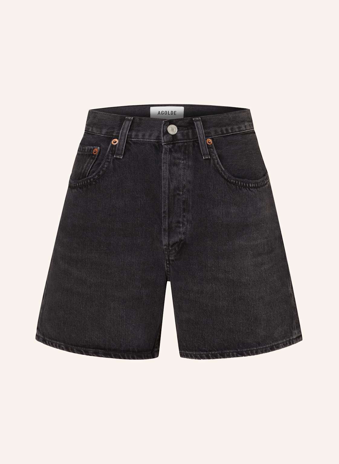 Agolde Jeansshorts Regular Fit blau von AGOLDE