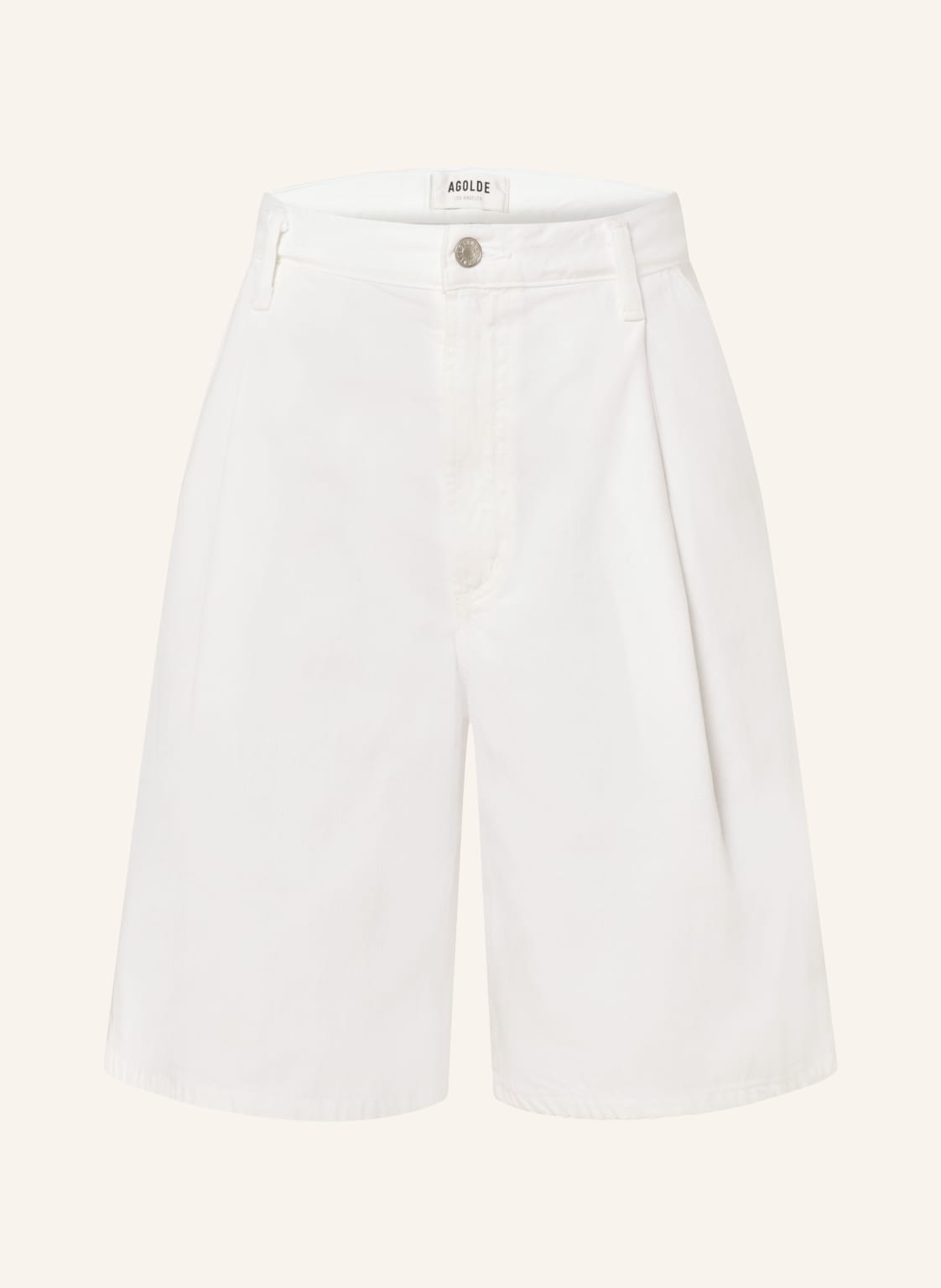 Agolde Shorts Ellis weiss von AGOLDE