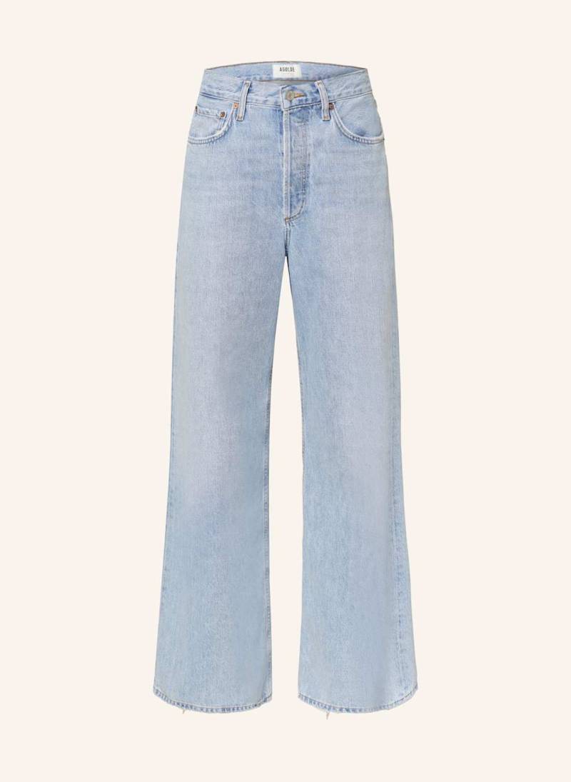 Agolde Straight Jeans Dame blau von AGOLDE