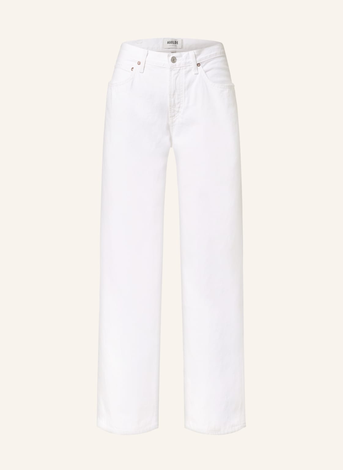 Agolde Straight Jeans Fusion weiss von AGOLDE