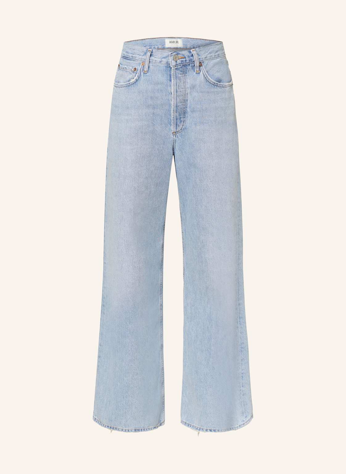 Agolde Straight Jeans Harper blau von AGOLDE