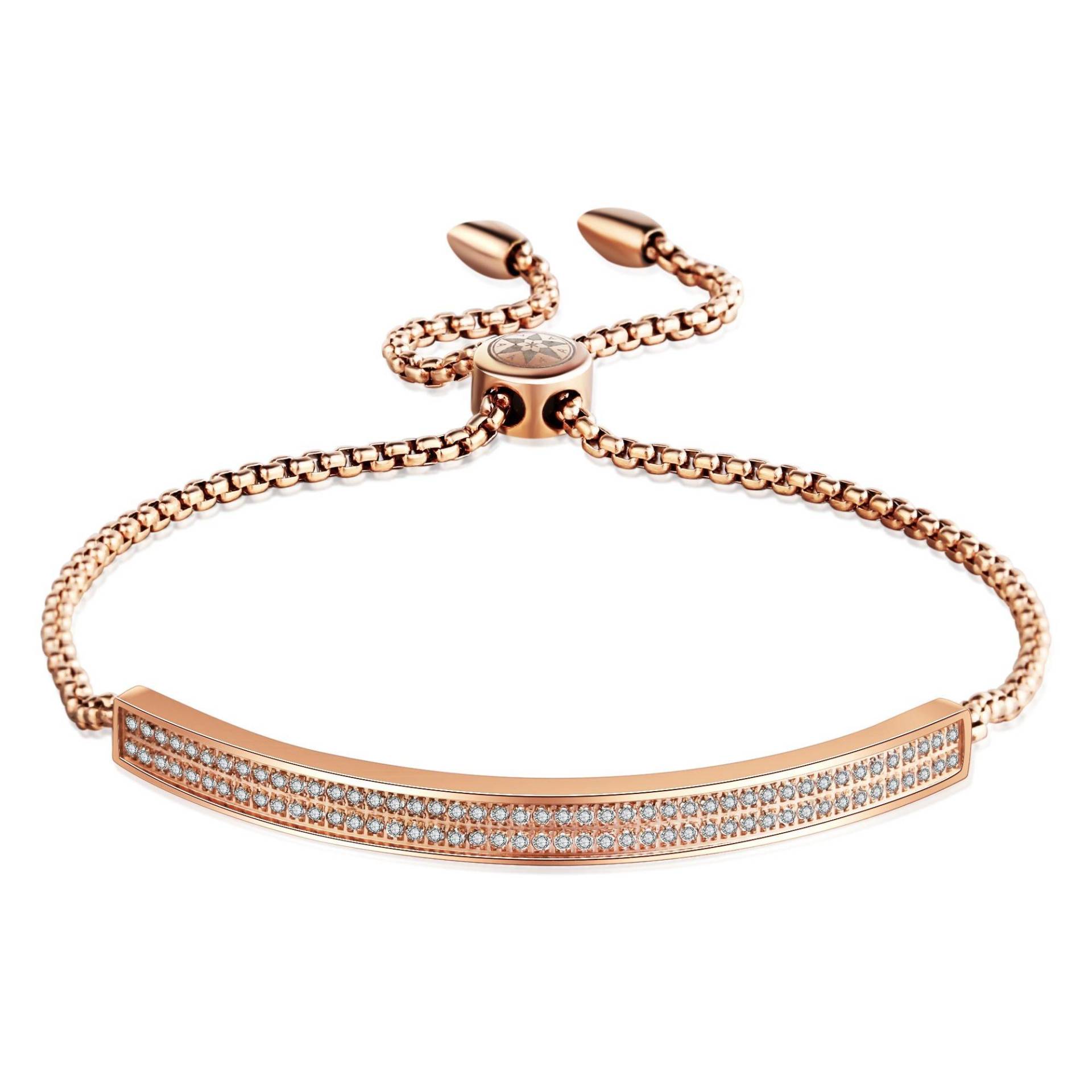 Adriana Armband Damen Roségold 16cm von AILORIA