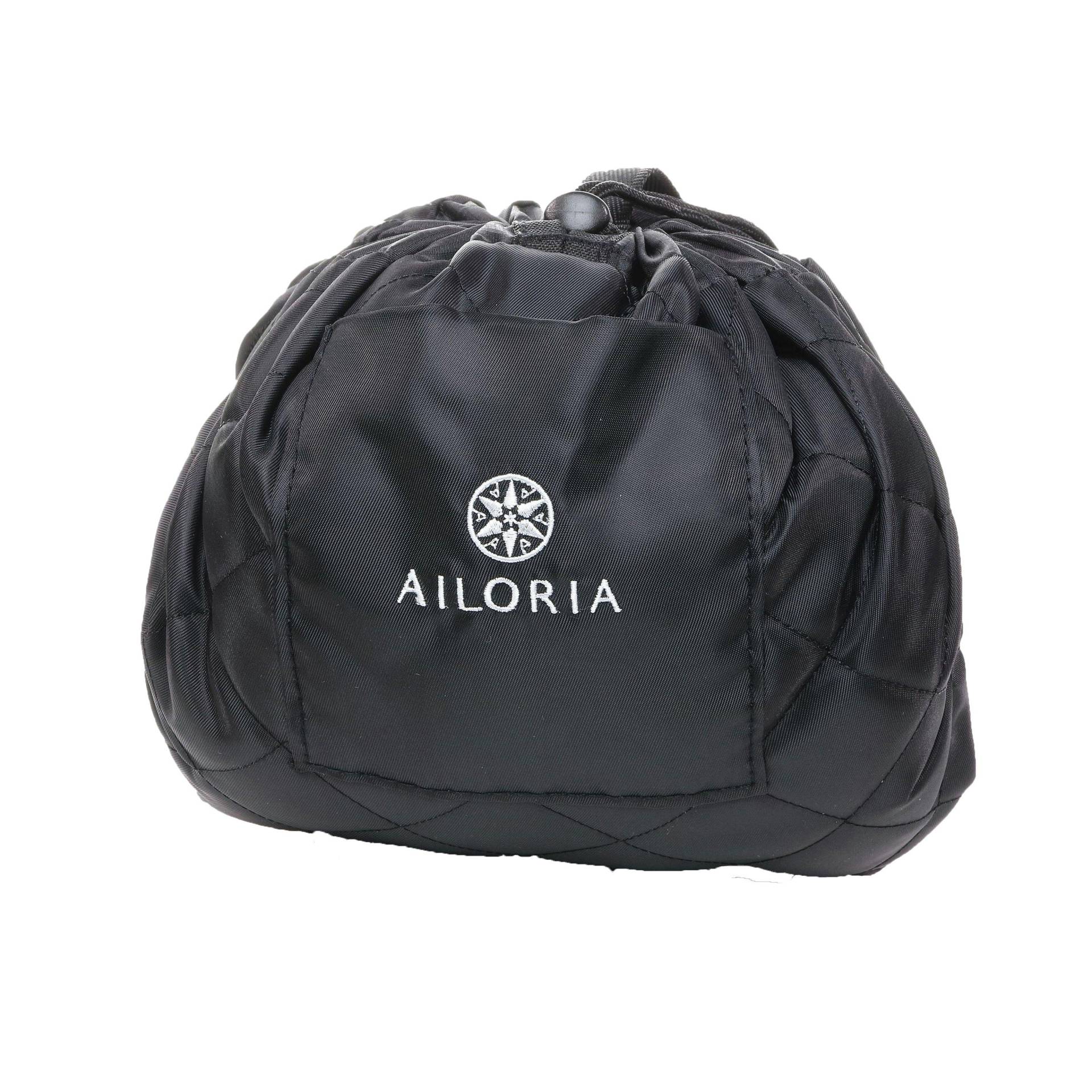 On The Go Kosmetiktasche Damen Schwarz ONE SIZE von AILORIA