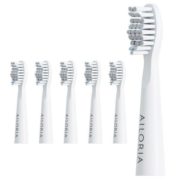 Pro Smile Ersatzbürstenköpfe 6er Set Damen Weiss Bunt 6 Stück von AILORIA