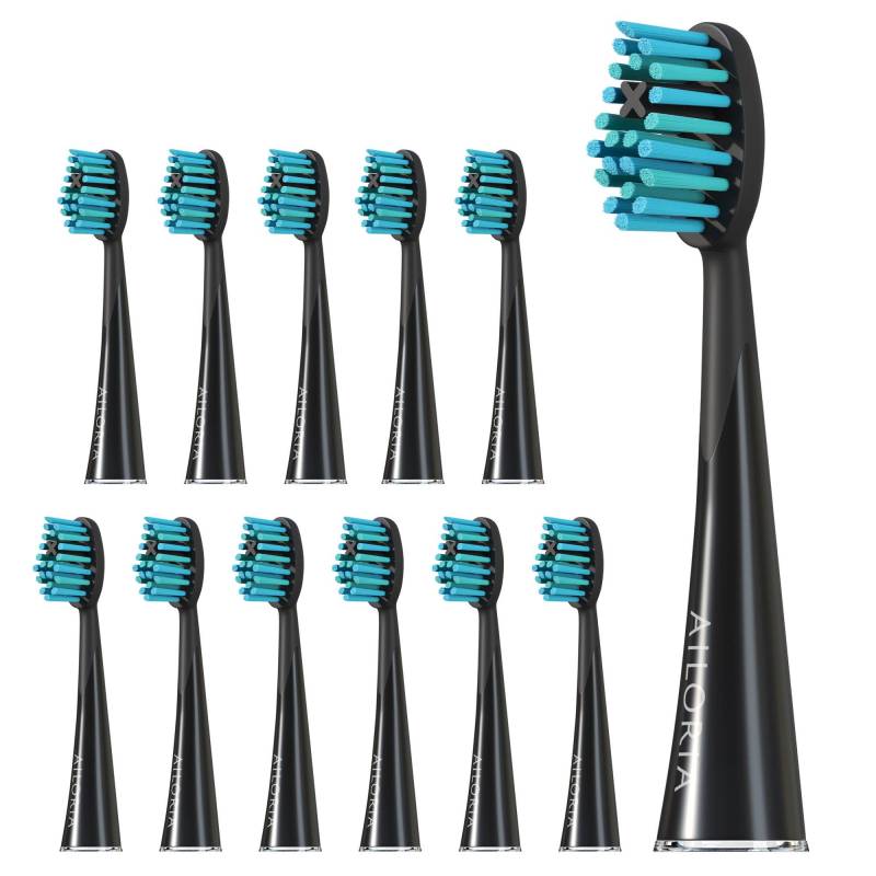 Shine Bright Extra Clean Ersatzbürstenköpfe 12er Set Damen Blau 12 Pezzi von AILORIA