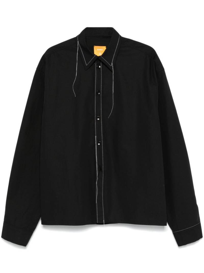 AIREI cotton shirt - Black von AIREI