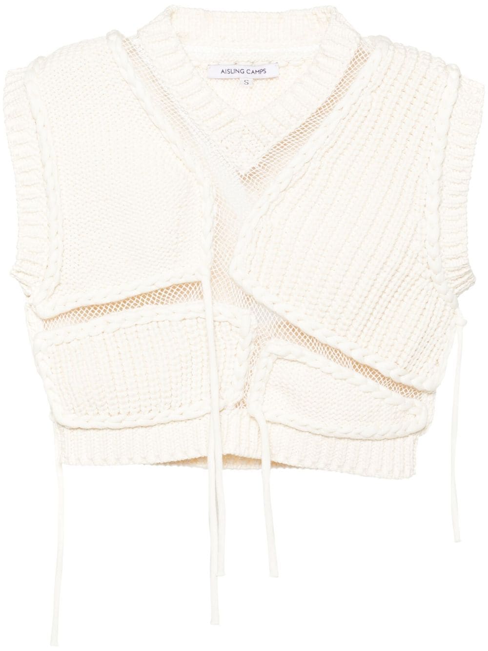 AISLING CAMPS Tortoise vest - Neutrals von AISLING CAMPS