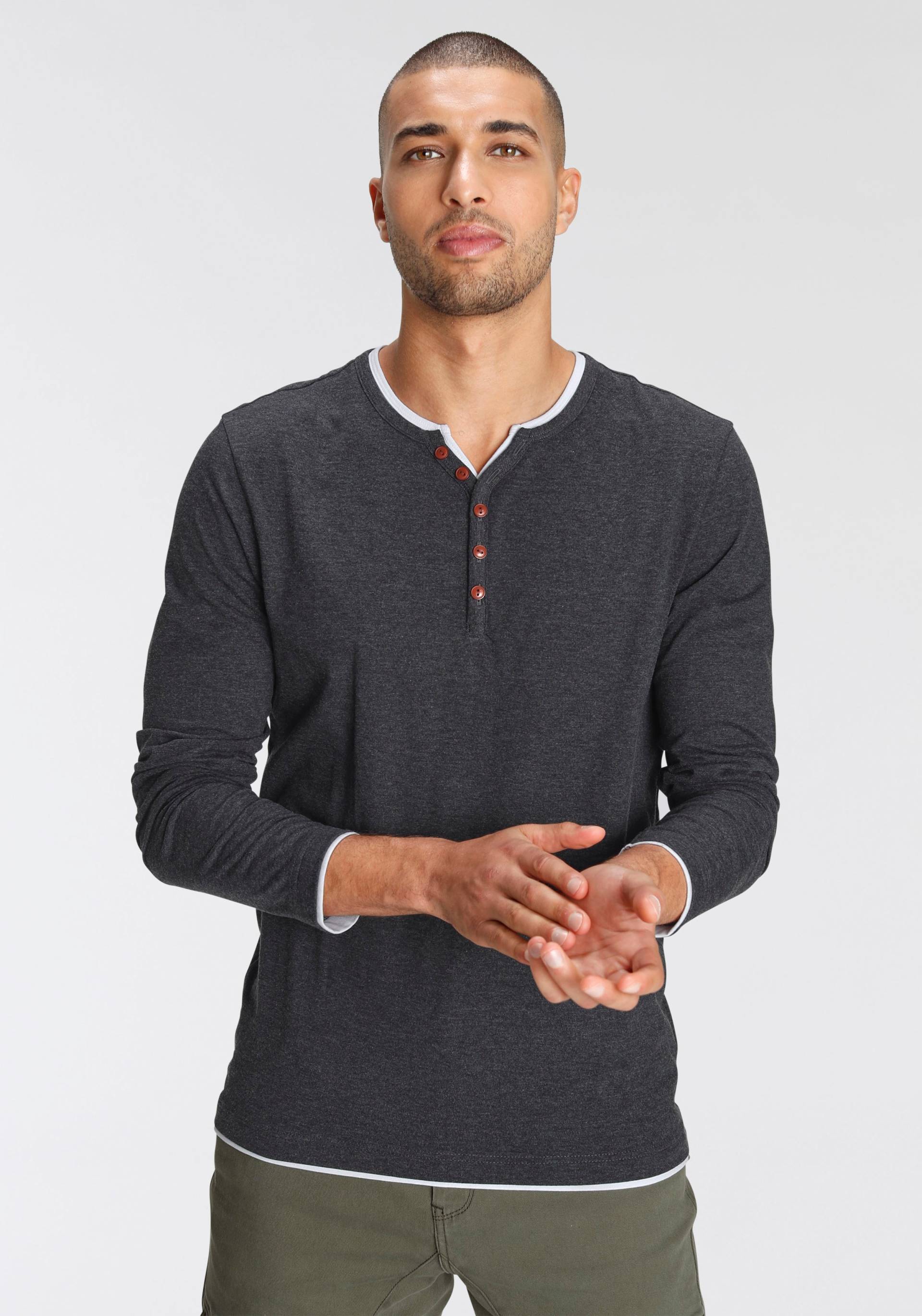 AJC Longsleeve, Langarm, schmal geschnitten, Rundhalsausschnitt AJC Longsleeve, Langarm, schmal geschnitten, Rundhalsausschnitt von AJC