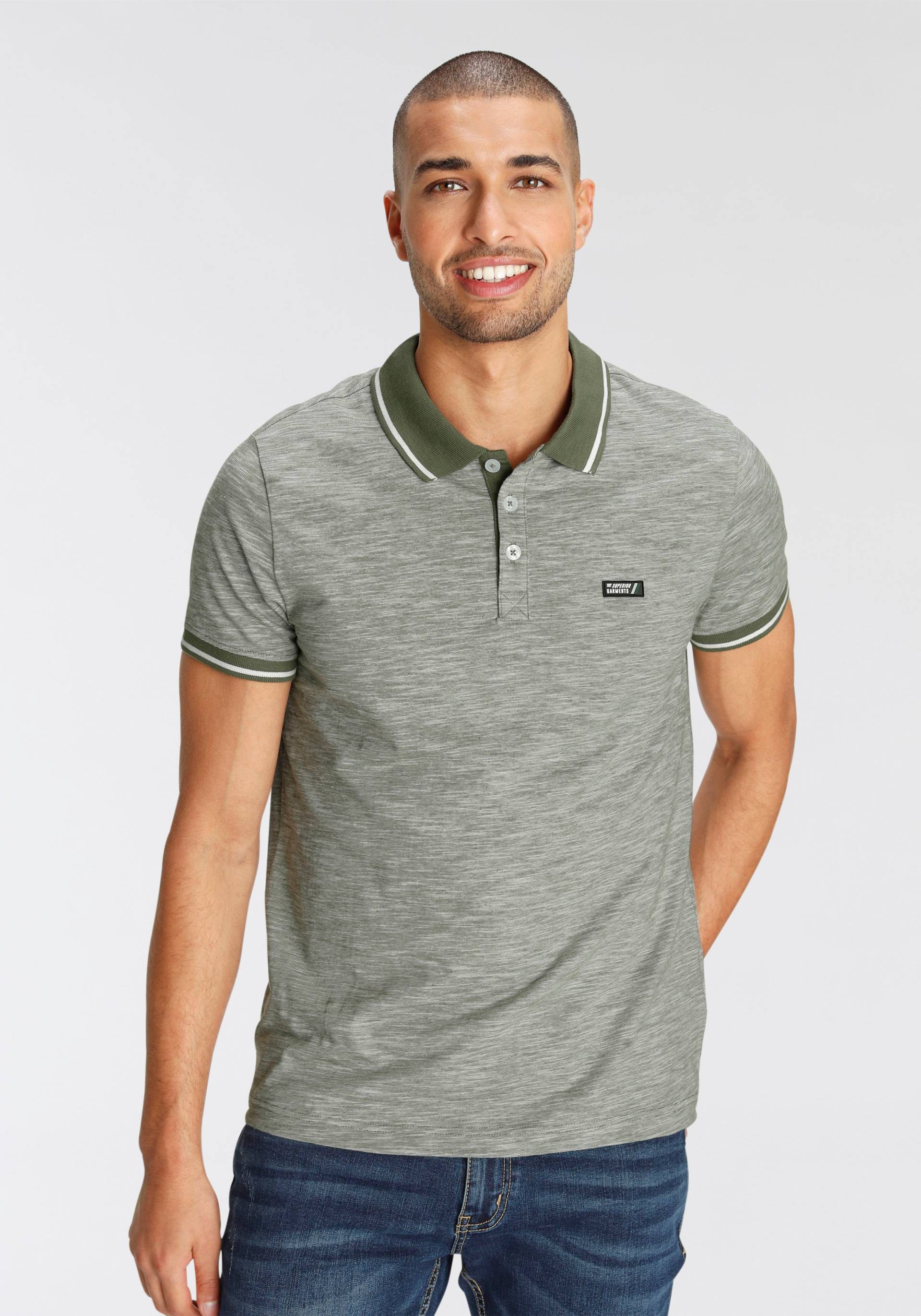 AJC Poloshirt, Kurzarm, schmal geschnitten, Polokragen, ideal für Sportarten AJC Poloshirt, Kurzarm, schmal geschnitten, Polokragen, ideal für Sportarten von AJC