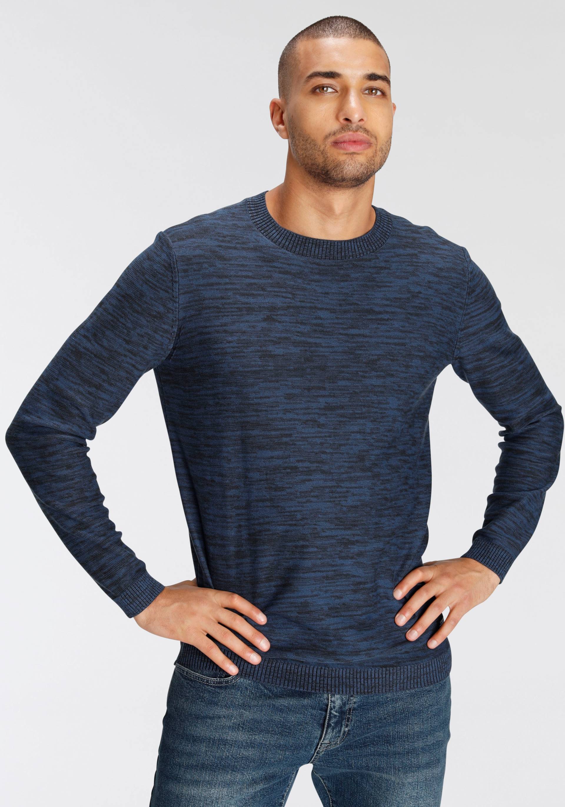 AJC Strickpullover, in melierter Optik von AJC