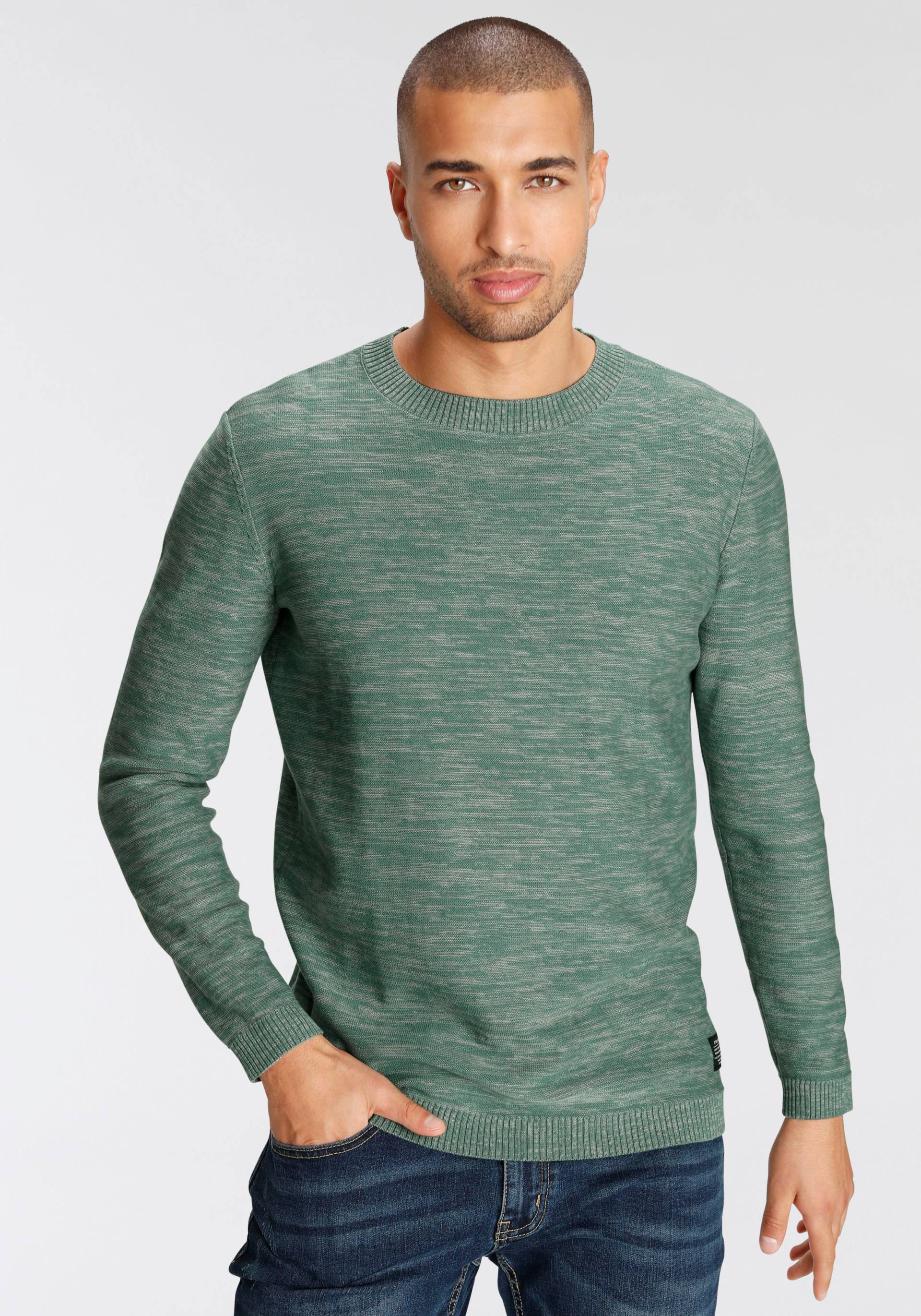 AJC Strickpullover, in melierter Optik von AJC